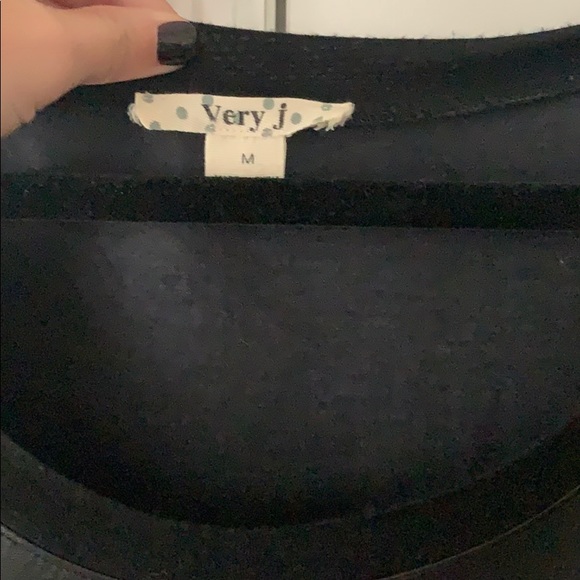 Leather t-shirt - Picture 3 of 3